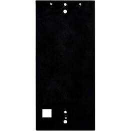 2N 9155062 IP Verso Série Intercom Placa traseira de montagem, 2 módulos, preto