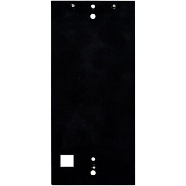 2N 9155062 IP Verso Series Intercom Mounting Backplate, 2 Modules, Black