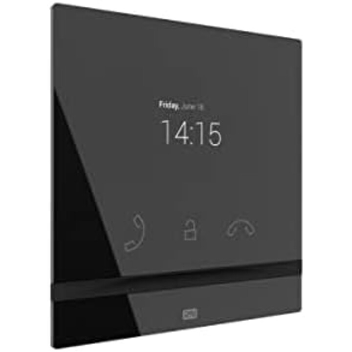 2n 91378501 Innen -Compact -Serie -Intercom Beantwortung Unit mit 4,3" Farbdisplay, 12VDC, Schwarz