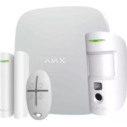 Alarm-Sicherheits-Starterkit CAM/Plus Weiß 38174 AJAX