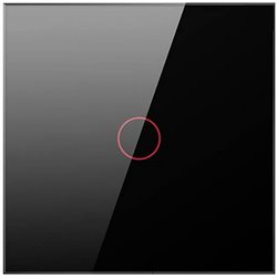 Smart Light Switch Zigbee Avatto LZTS02-EU-B1 1 VAYO SIN NEUTRO (NEGRO)