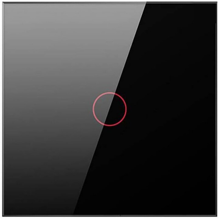 Smart Light Switch ZigBee Avatto LZTS02-EU-B1 1 Way No Neutral (Black)