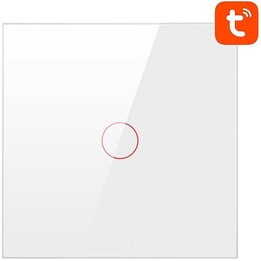 Interruttore della luce intelligente WiFi Avatto N-TS10-W1 1 via (bianco)