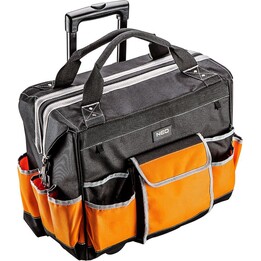 NEO TOOLS 84-302 bolso de herramientas con ruedas negro