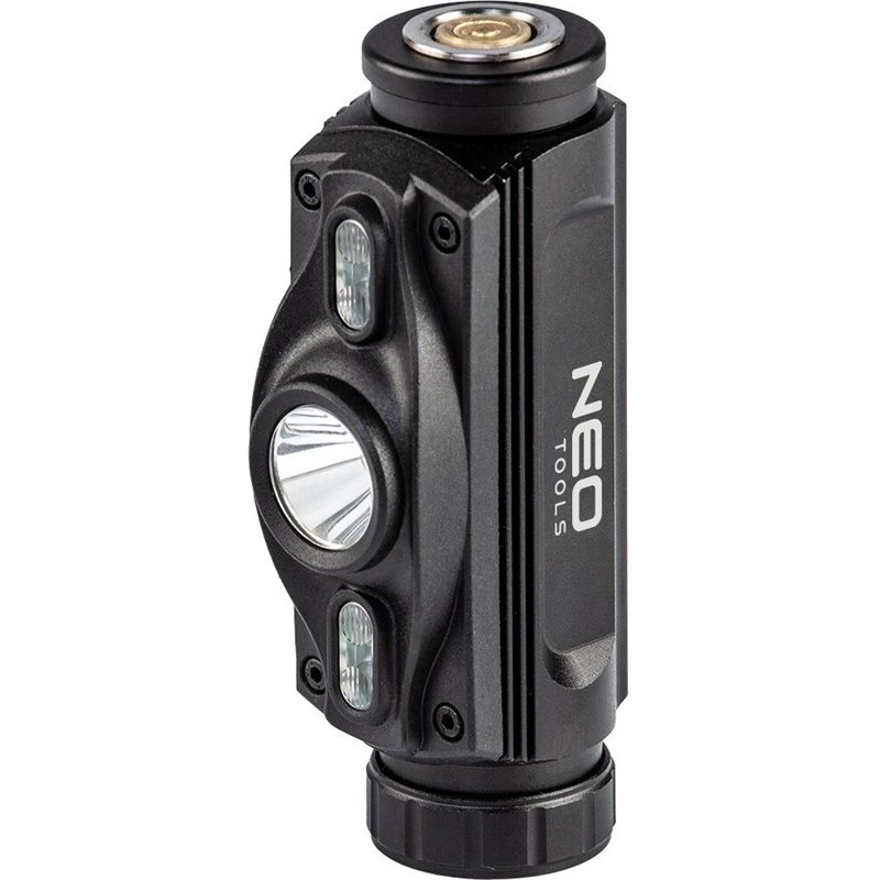 Lampe phare USB 1000 lm rouge, Blue Cree LED + LED