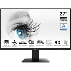MSI Pro 27 pouces MP273A LED IPS Full HD 100Hz Freesync, moniteur