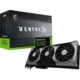 MSI GeForce RTX 5090 VENTUS 3X OC 32GB GDDR7 DLSS4 Graphic Card