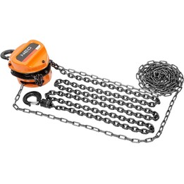 Neo Tools TOP-11-762, Chain Winch 3T 3m, Orange/Black