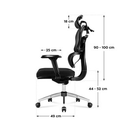 Fotel biurowy MA-Manager 4.9 Black