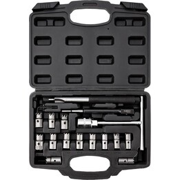 Limpeza de assentos do injetor diesel, 17 peças