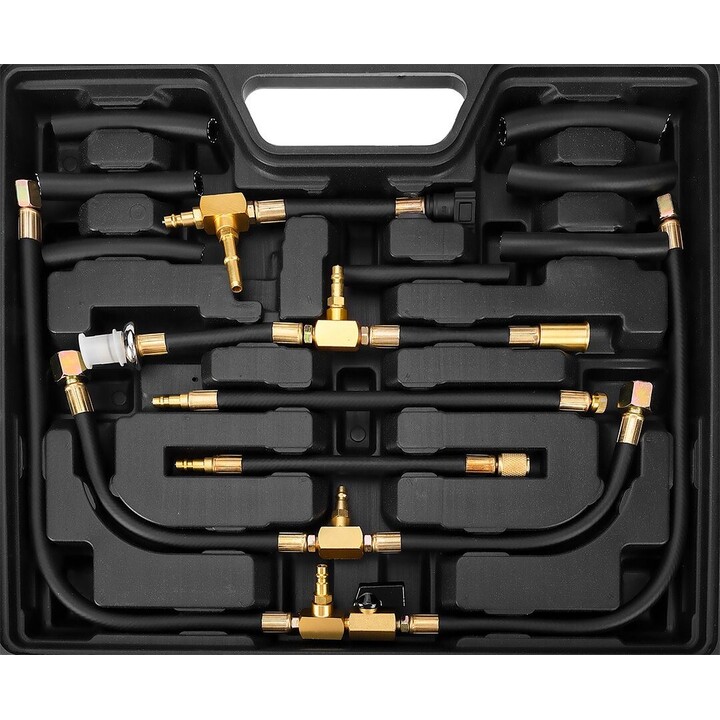 Fuel injection injector pressure test set