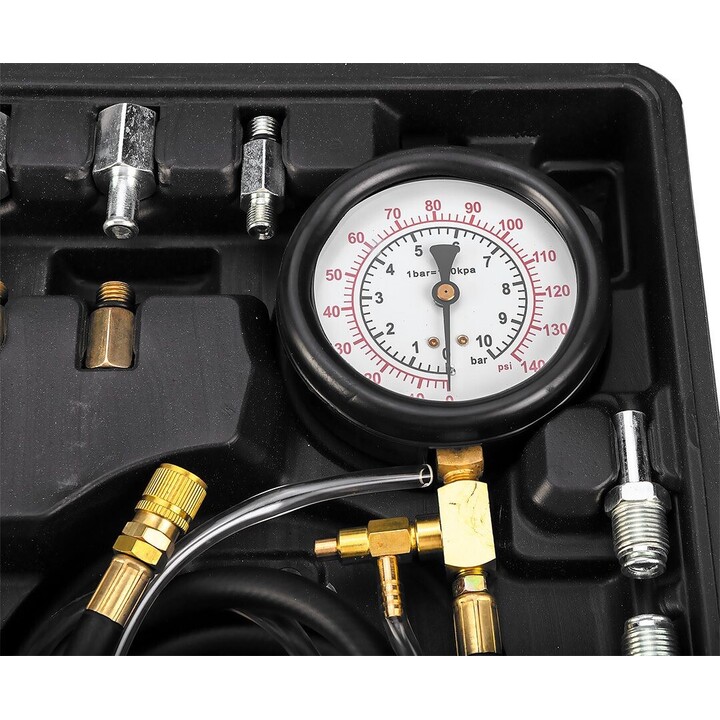 Fuel injection injector pressure test set