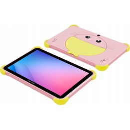 Kruger & Matz 10.1 Fun 1008, 4 + 64 Go LTE, WiFi, GPS, Android 13, Rose, Tablette des enfants