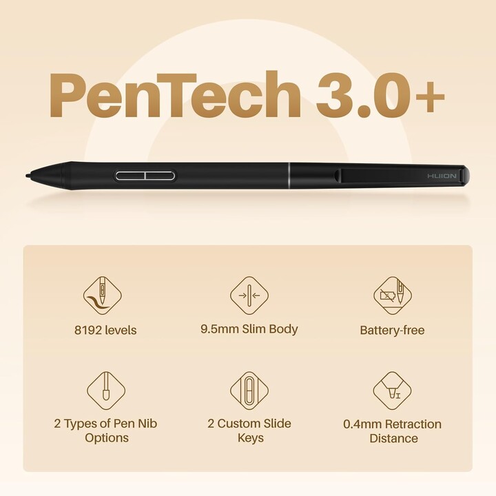 Huion L310 FREGO S Tavoletta grafica nera
