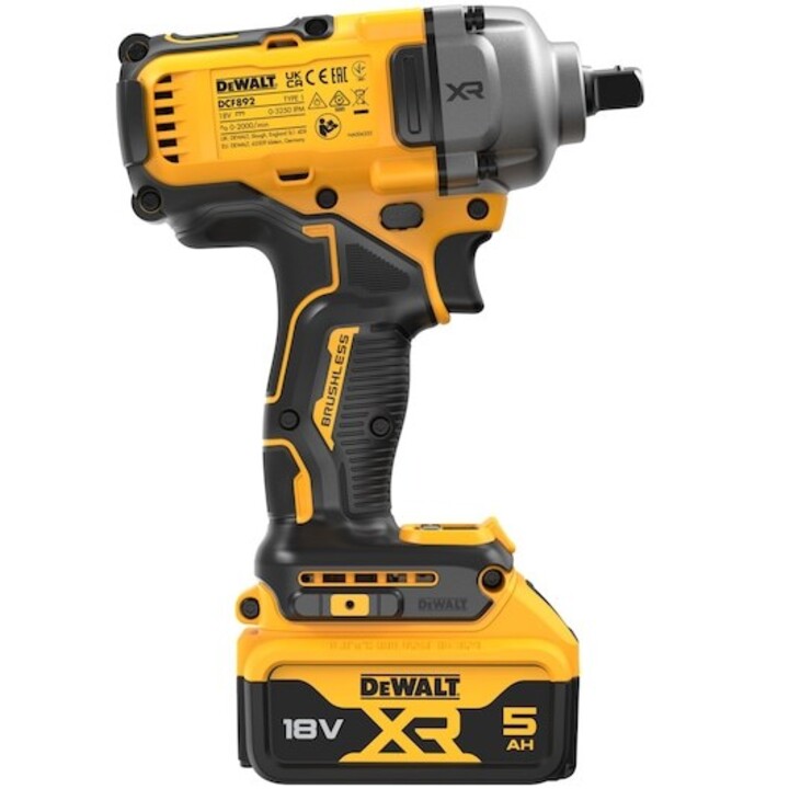 DeWALT DCF892P2T-QW destornillador eléctrico y llave de impacto 2000 RPM