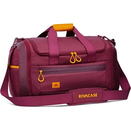 Saco de desporto de lona vermelho borgonha Rivacase 35L