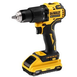 DeWALT DCD709D2T-QW Bohrmaschine 1650 RPM 1,6 kg Schwarz, Gelb