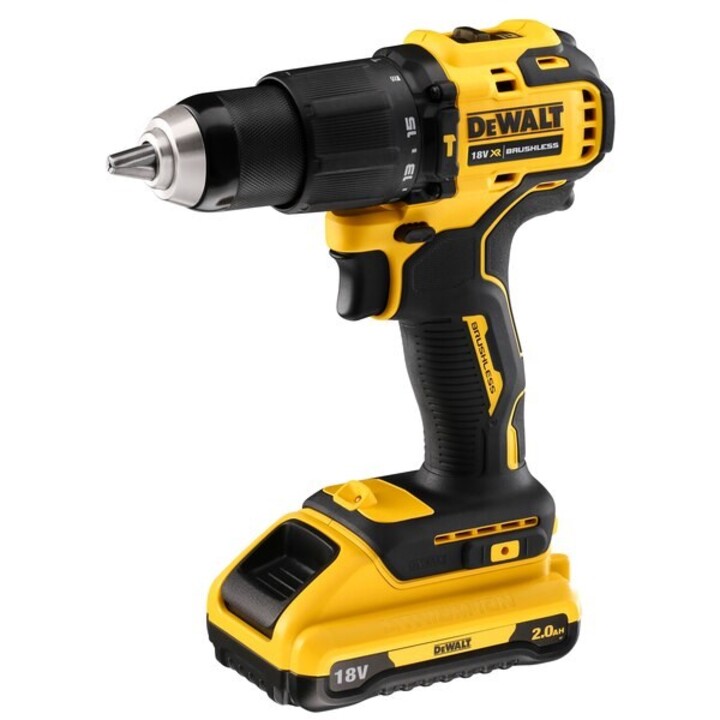 Perceuse DeWALT DCD709D2T-QW 1650 tr/min 1,6 kg Noir, Jaune