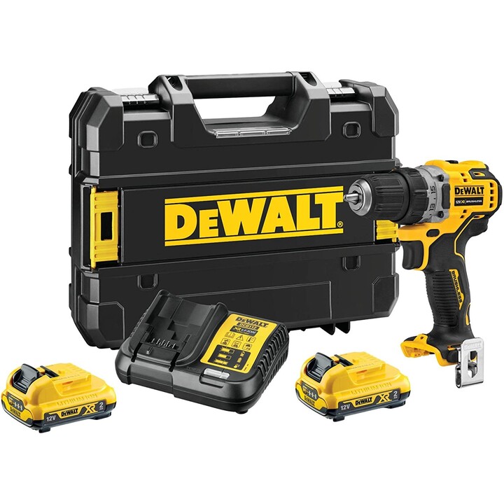 Cacciavite elettrico e chiave a percussione DeWALT DCD701D2-QW 1500 giri/min Nero, Giallo