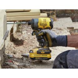 Stanley SFMCF810B-XJ destornillador eléctrico y llave de impacto 2800 RPM Negro, Amarillo