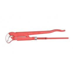 Yato YT-2218 llave de tubo Rojo Llave para tubos modelo ligero con tenazas de 90° Acero cromo vanadio