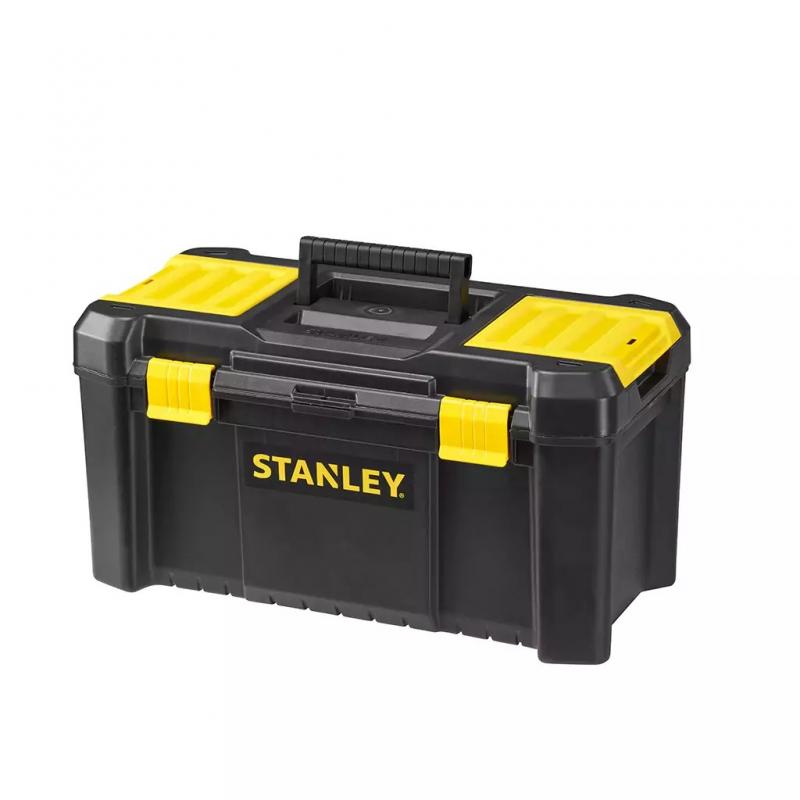 Stanley STST1-75520 pieza pequeña y caja de herramientas Polipropileno Negro, Amarillo