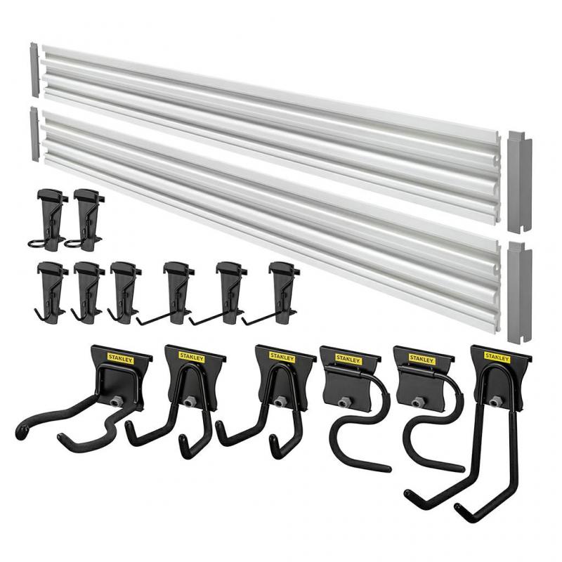 Stanley STST22000-1 soporte para almacenar herramientas de jardín Montado en pared Acero