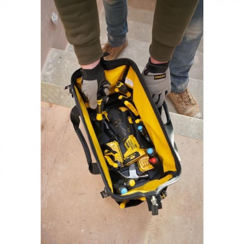 Stanley FATMAX FMST17627-1 caja de herramientas Negro, Amarillo Tela