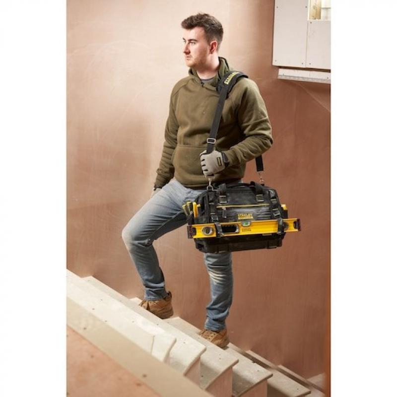 Stanley FATMAX FMST17627-1 caja de herramientas Negro, Amarillo Tela
