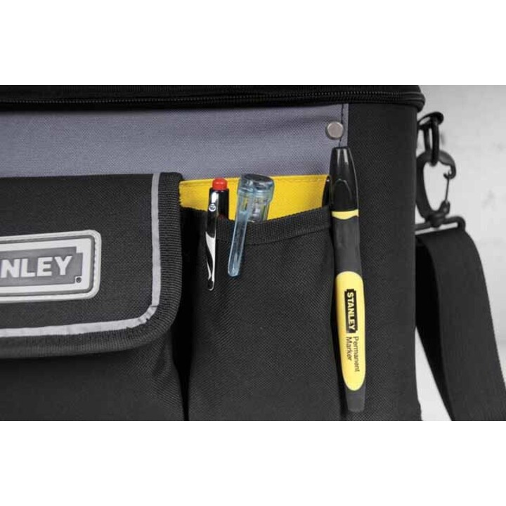 Stanley 1-96-193 Kleinteil/Werkzeugkasten Kunststoff Schwarz, Gelb