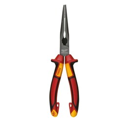 Alicate de bico longo Milwaukee reto 205mm VDE