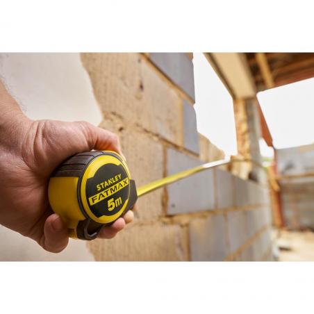 Stanley FATMAX FMHT33100-0 cinta métrica 5 m Negro, Amarillo