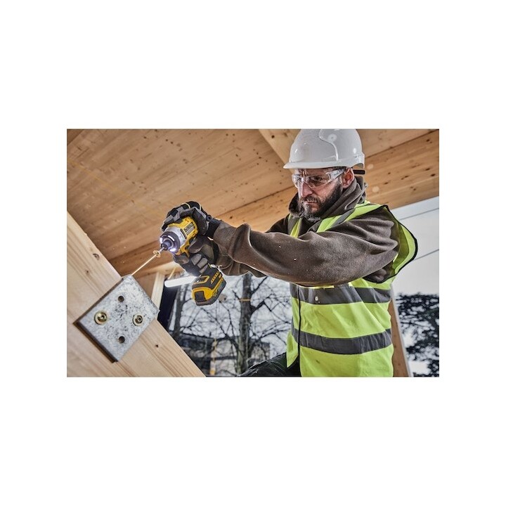 DeWALT DCF860NT-XJ Chave de fenda elétrica e chave de impacto 3800 RPM Preto, Amarelo