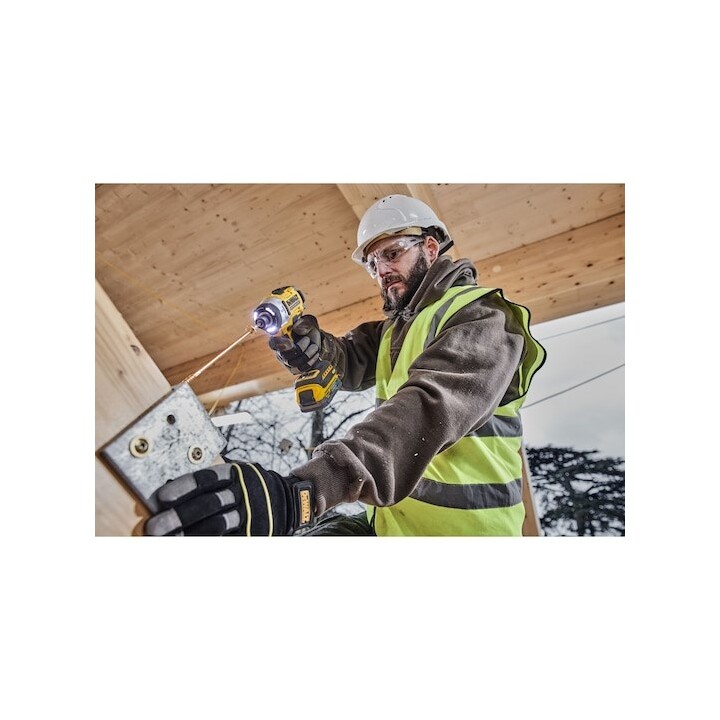 DeWALT DCF860NT-XJ Chave de fenda elétrica e chave de impacto 3800 RPM Preto, Amarelo