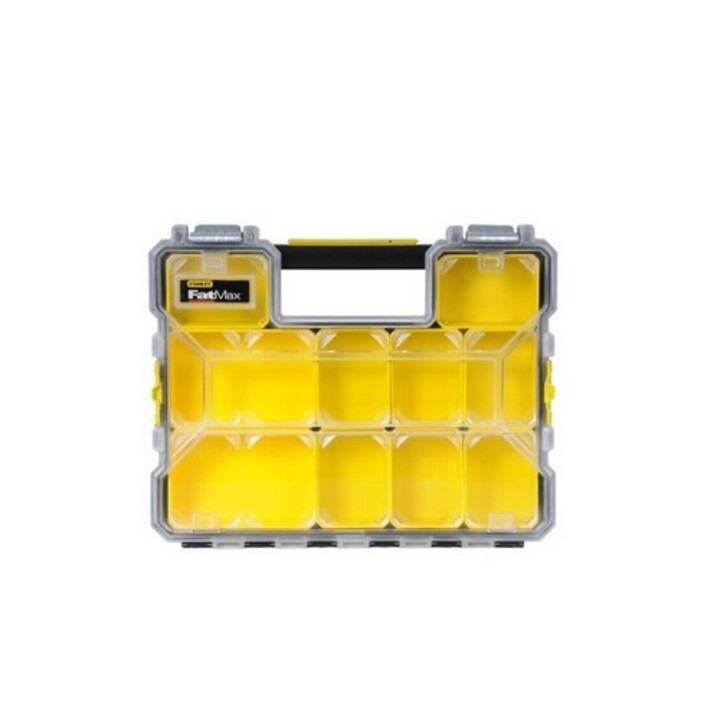 Stanley 1-97-517 Kleinteil/Werkzeugkasten Schwarz, Transparent, Gelb