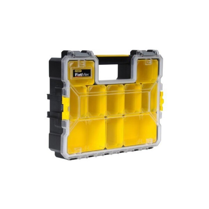 Stanley 1-97-517 Kleinteil/Werkzeugkasten Schwarz, Transparent, Gelb