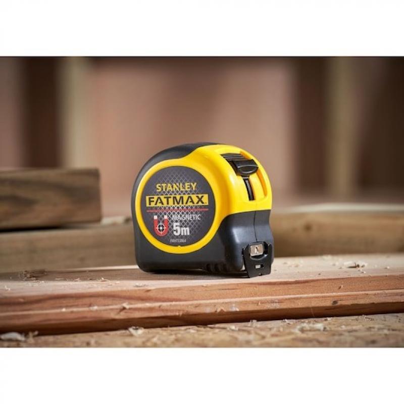 Stanley FMHT0-33864 cinta métrica 5 m Negro, Amarillo