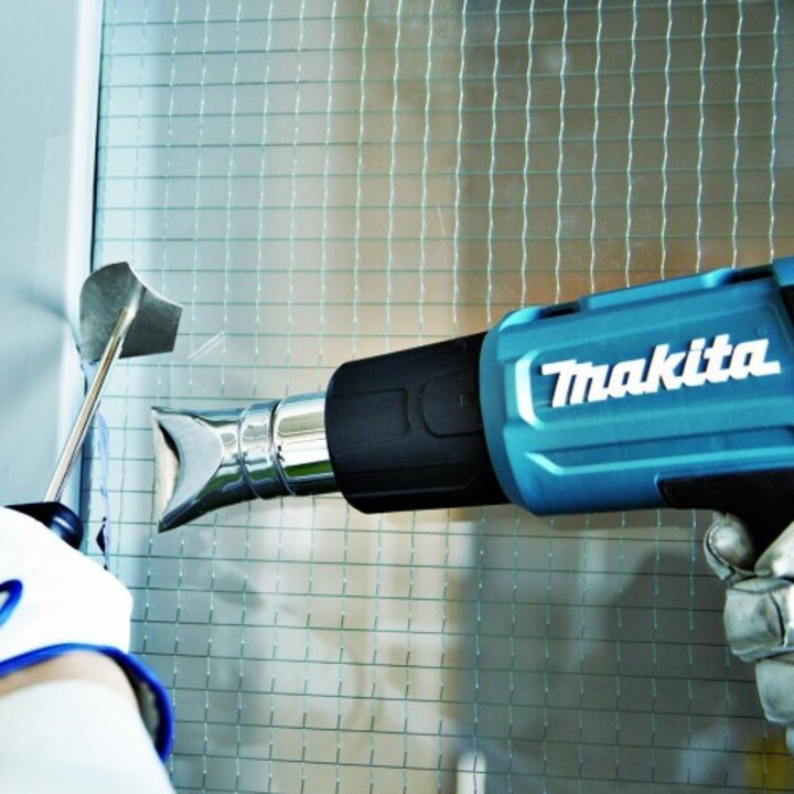 Makita HG5030K Pistola de ar quente 500 l/min 500 °C 1600 W Preto, Azul