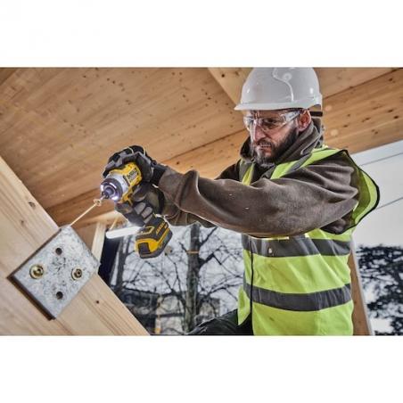 DeWALT DCF860N-XJ destornillador eléctrico y llave de impacto 3800 RPM Negro, Amarillo