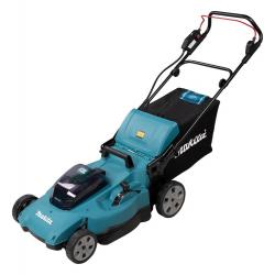 Makita DLM538Z cortadora de césped Cortacésped manual Batería Negro, Azul, Metálico