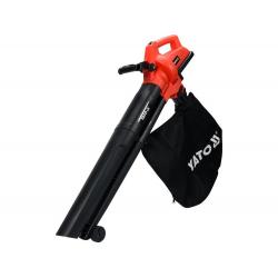 Yato YT-85175 aspiradora de hojas 230 kmh Negro, Naranja Ión de litio