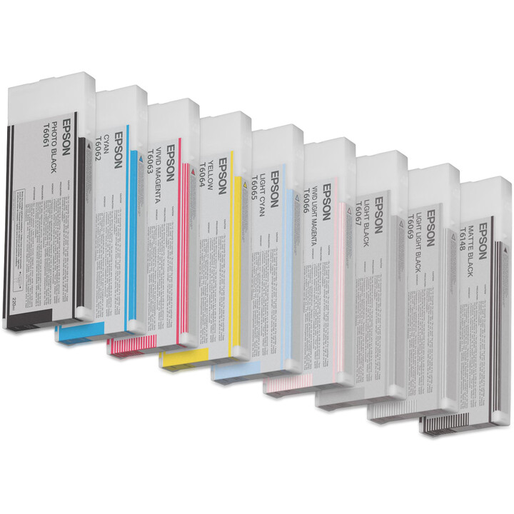 Encre gris clair Epson T6069 originale C13T606900 220 ml