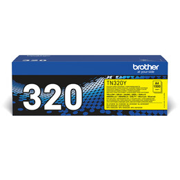 Toner originale Brother TN320Y giallo, 1.500 pagine