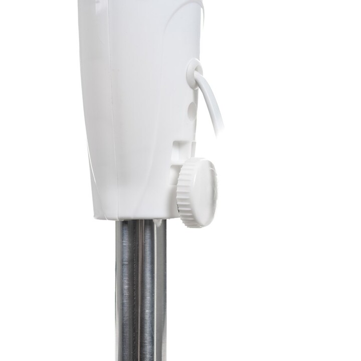 Activejet Regular WSR-40B, Pedestal Fan with Height Adjustment and Modern Home Design, White