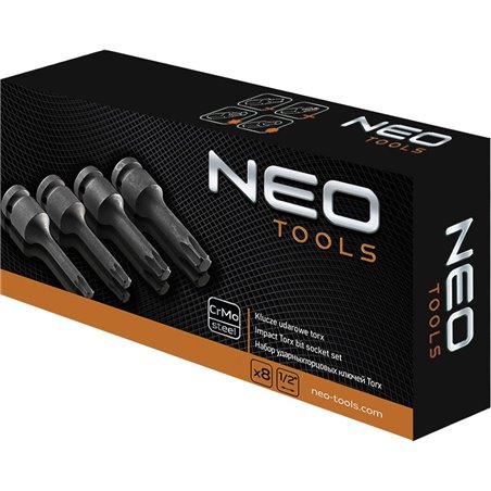 Conjunto de enchufes de bit de impacto Torx