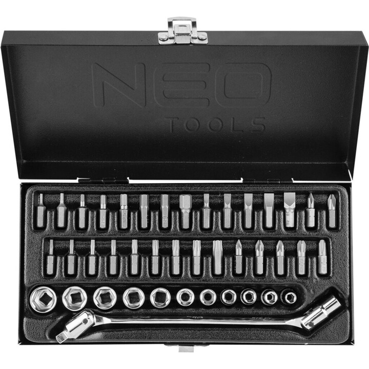 41 pezzi 1/4 Drive Socket e Bit Krench Set