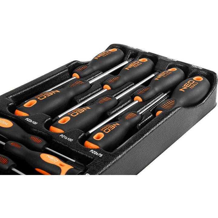 NEO TOOLS TOP-84-247 jeu de tournevis de précision 12 pièces