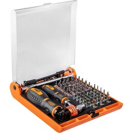 Brocas de destornillador con soporte, 73 piezas