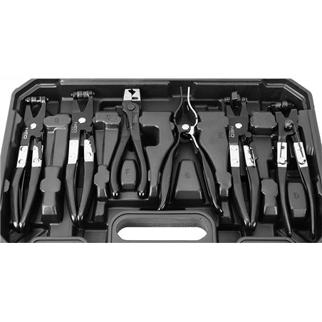 Pluces de clip de tuyau, 9 pièces