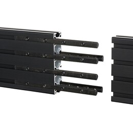 B-Tech BT8390-EXT/B Accessorio per binario di montaggio per display di segnaletica